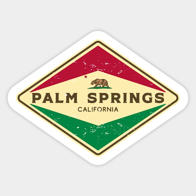 Palm Springs California Sticker by dk08